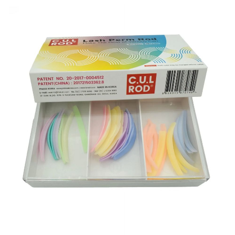 Lomansa Eyelash Perm C.U.L Rods for Eyelash Lifting & Perm [C.U.L RODS SET]