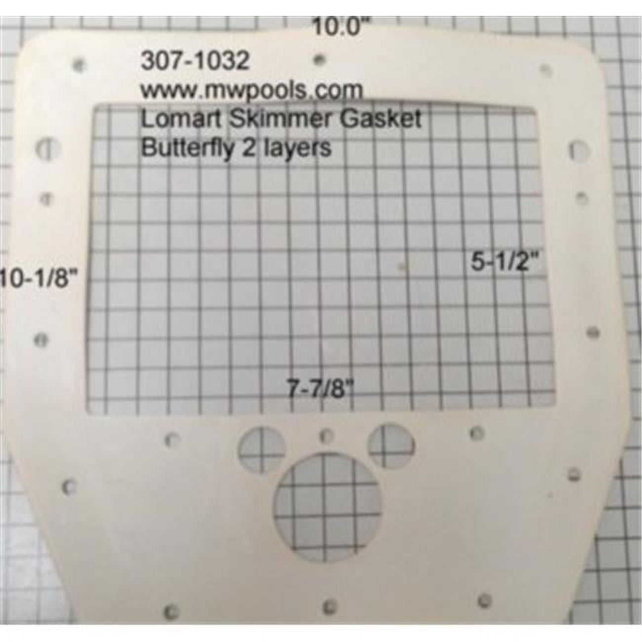 Lomart 3071032 Pools Skimmer U-Gasket - Butterfly 2-Layer, Innovative ...