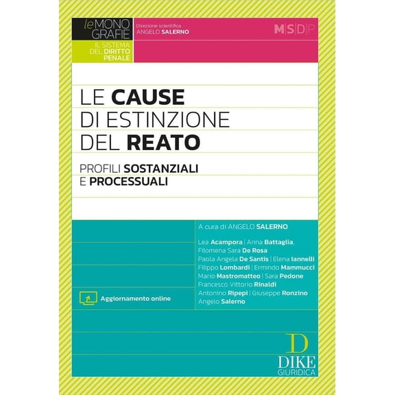 Lombard Acampora Lea, Battaglia Ann Le cause di estinzione del reato. Profili sost (Paperback)