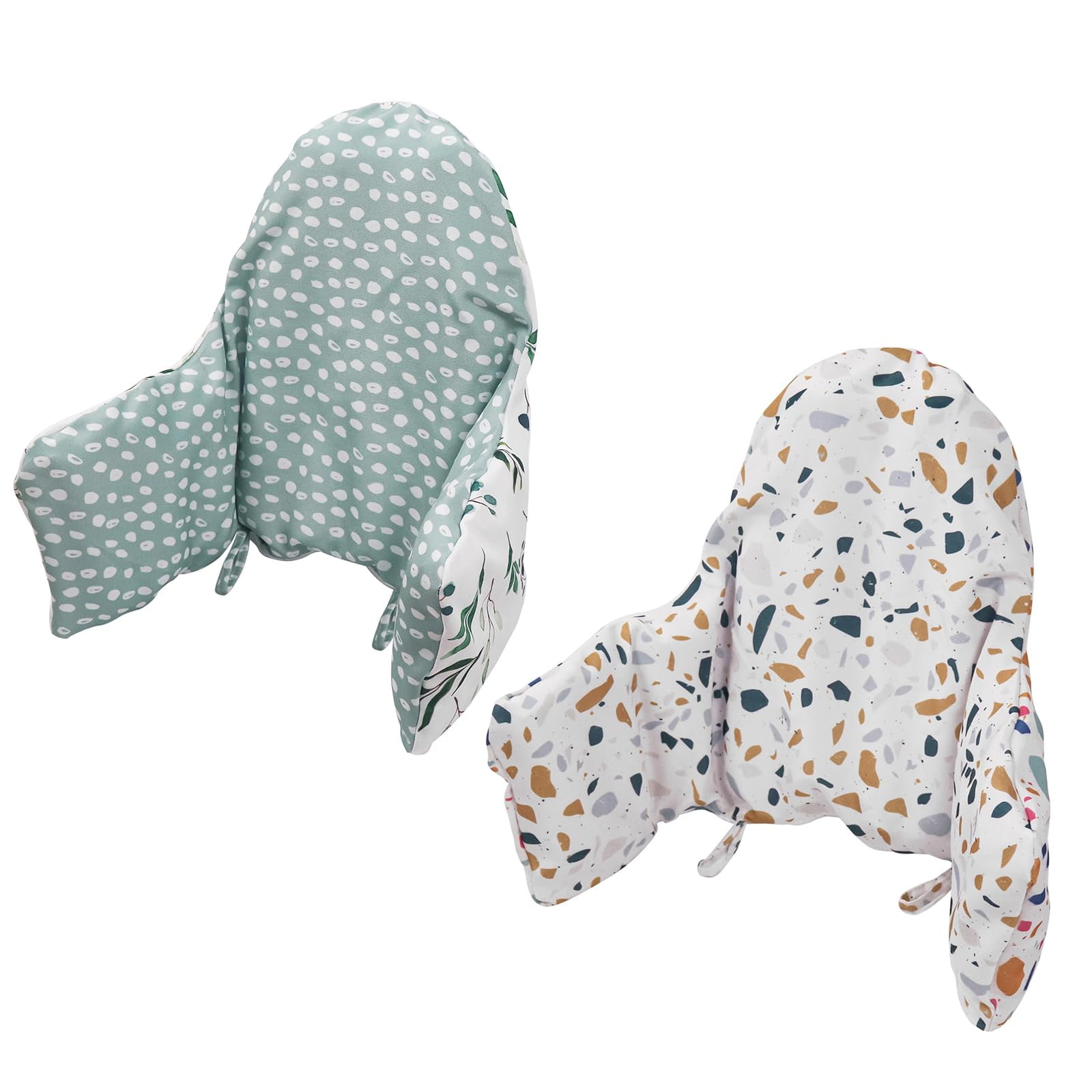 Lomgwumy High Chair Cushion, Type High Chair Cover Pad, 2 pieces pad