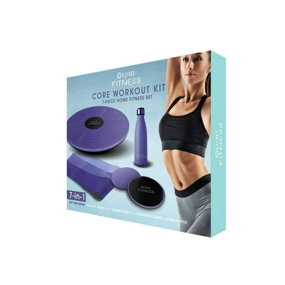 Lomi 7-in-1 Core Workout Kit (Amethyst)