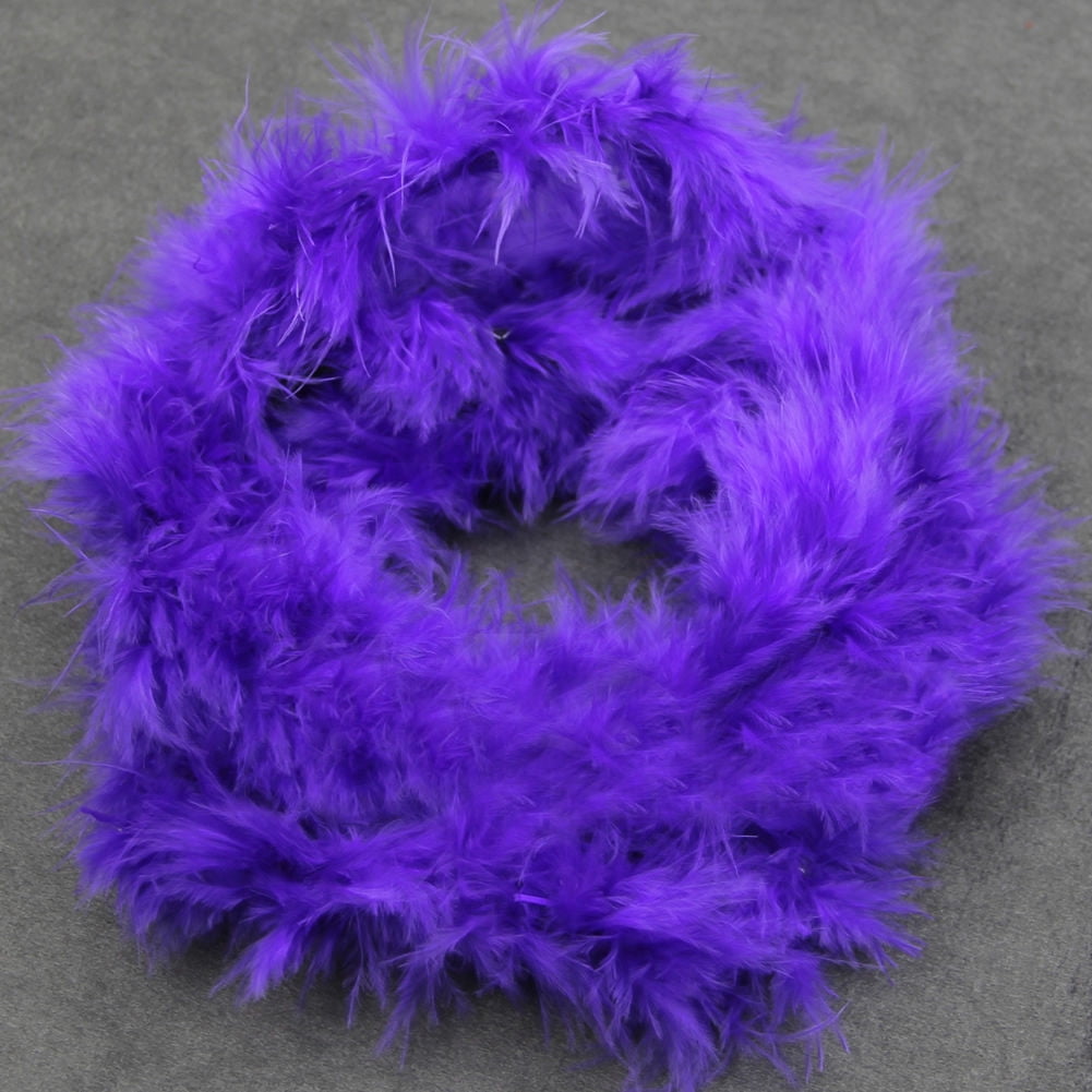 Lomubue 2M Feather Boa Strip Fluffy Craft Costume Hen Night Dressup Wedding Fancy Party