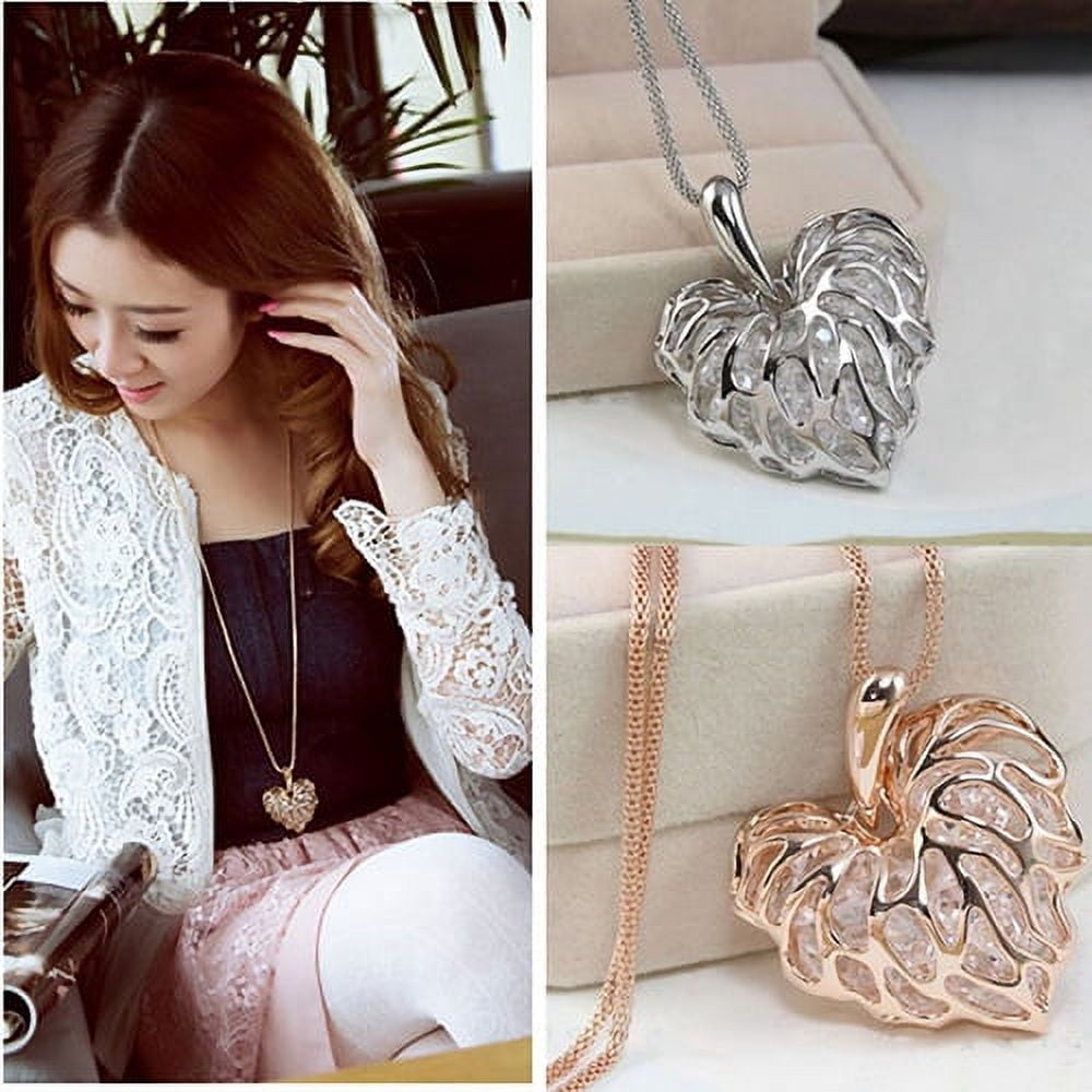 Heart In Line Necklace 20 