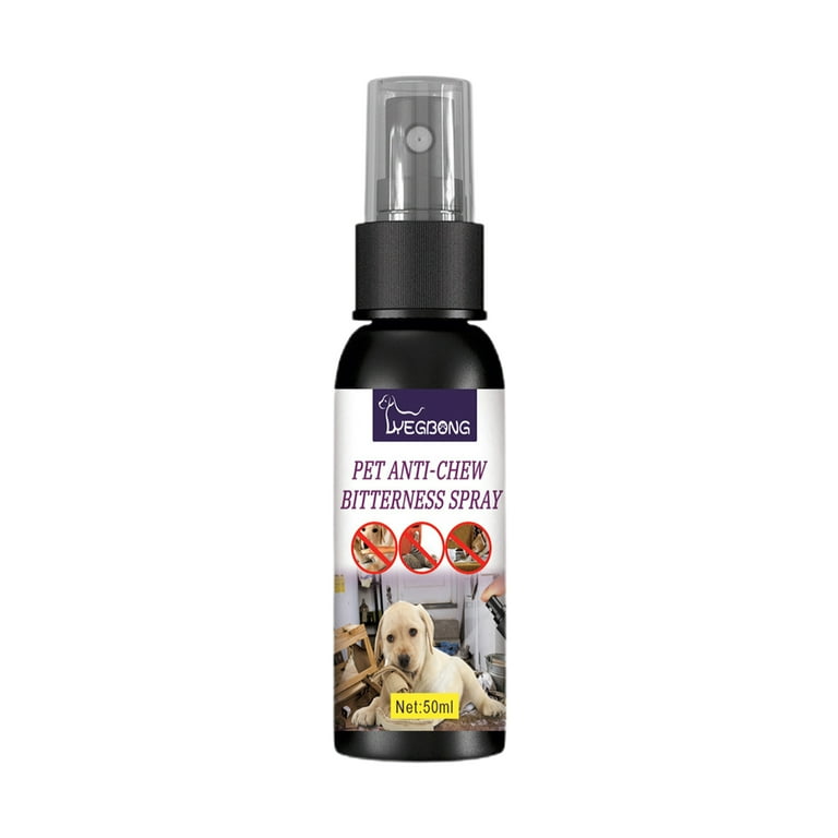 Lomubue 50ML Pet Anti-bite Spray Natural Materials Portable Cat 
