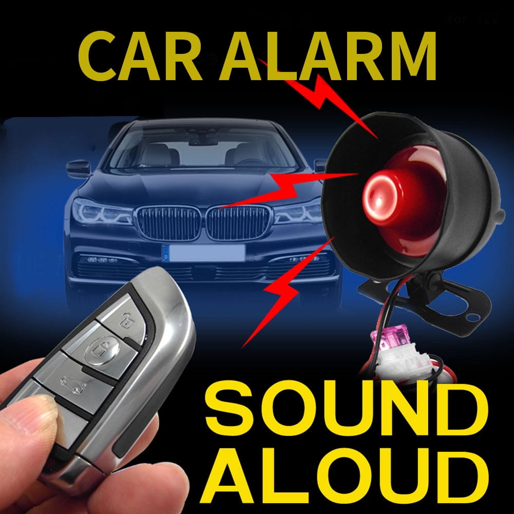 Lomubue 810-8131 Universal Vibration Car Anti-theft System Device Auto Alarm Accessory