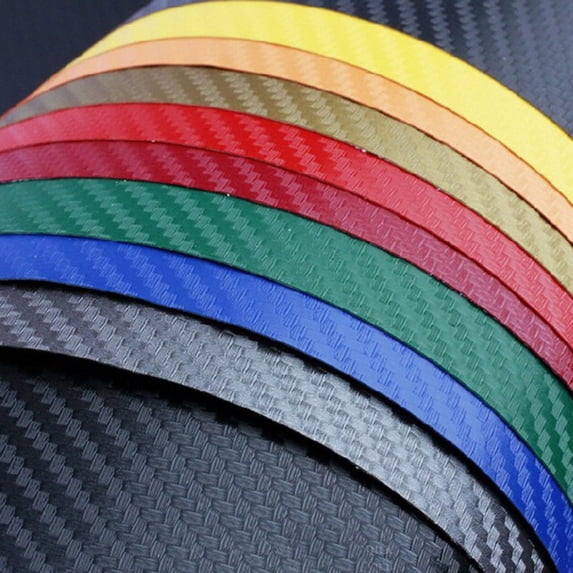 Lomubue Carbon Fibre Vinyl Sheet Wrap Sticker Film Paper Decal Car Motorcycle Sticker