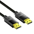 thumbnail image 1 of Lomubue DP Cable Gold-plated Plug High-speed Anti-interference Dual Screen Expansion 8K DP1.4 Computer Gaming DisplayPort to DP Male to Male Adapter Cable PC Accessories, 1 of 10