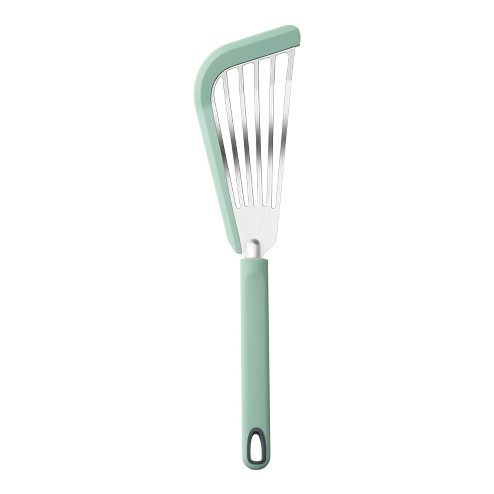 Fish Spatula Turner With Silicone Handle Heat-Resistant Reusable