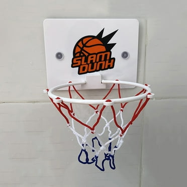 Lomubue Indoor Home Portable Funny Mini Basketball Hoop Toy Stand Set for Kids Adults