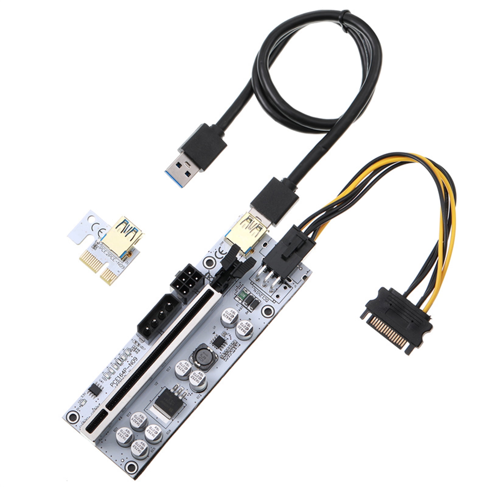 Lomubue VER010-X PCI-E Riser Card High Speed Driver-free Anti ...