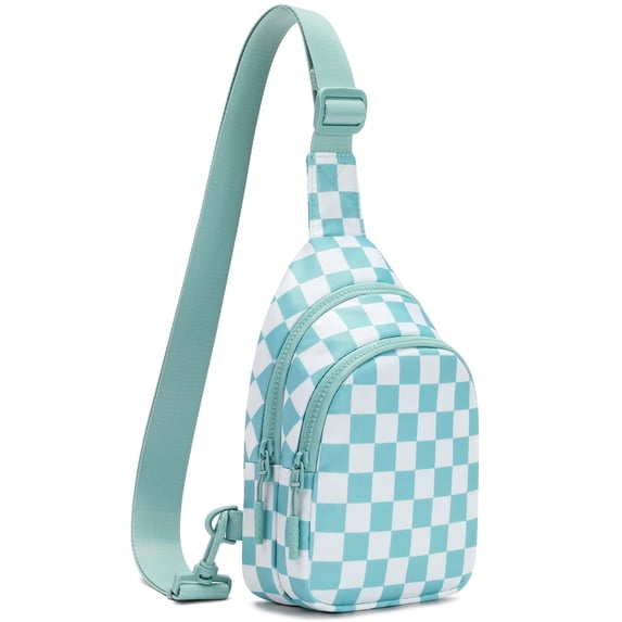 Lomyolo Sling Bag Crossbody Bag Fanny Pack Women 2025 Cute Chest Bag- Valentines Day Birthday Christmas Gifts for 4 5 6 7 8 9 10 11 12 13 Year Old Teens Daughter - Blue