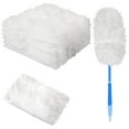 thumbnail image 1 of Lomyolo Heavy-Duty Duster Refills– 30 Pack Static Dust Removal Brush, Thickened Disposable Replacement with Heads for Electronics, Furniture Office Blinds & Ceiling Fans Cleaning-White, 1 of 6