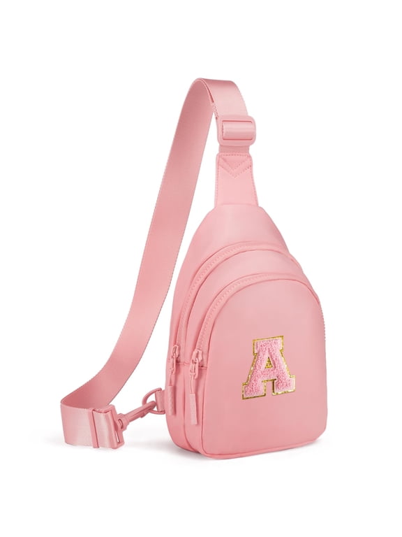Sling Bag Crossbody Bag Fanny Pack Women Cute Chest Bag Cross Body Bag Valentines Day Birthday Christmas Gifts for 4 5 6 7 8 9 10 11 12 13 Year Old Teens Daughter