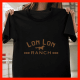 Lon Lon Ranch Logo Fantasy Horse Farm Retro Pixel Game Fan Unisex T ...