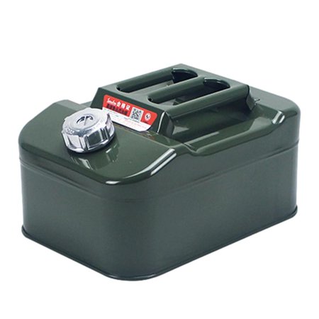 Lona Diesel Fuels Can Enlarged Oil Outlet Jerry Can Gases Can With Three-bar Handle Stainless Steel Square Fuels Container Leak Proof Diesel Tank Suitable For Transport stunning