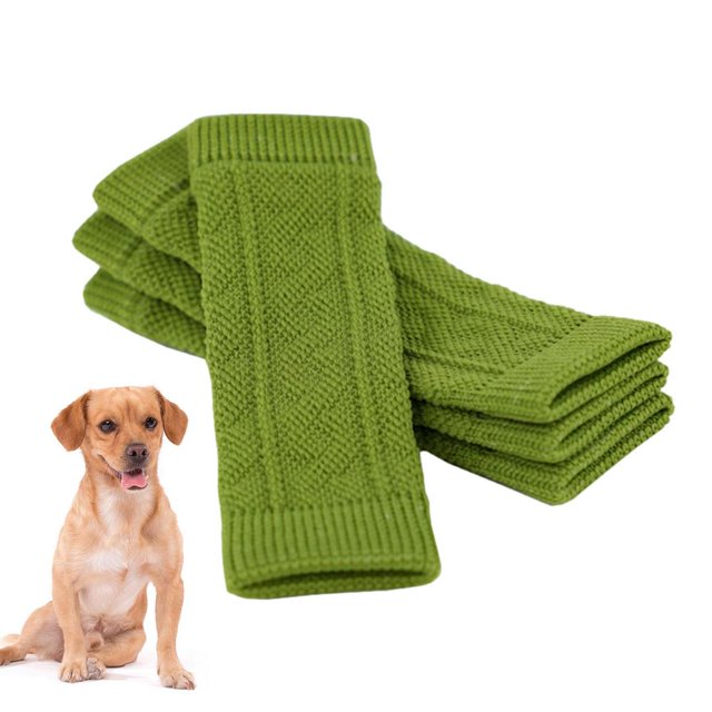 Lona Dog Wound Cover Leg Warmer Socks Wraps 4PCS Leg Warmer Wraps Wrap