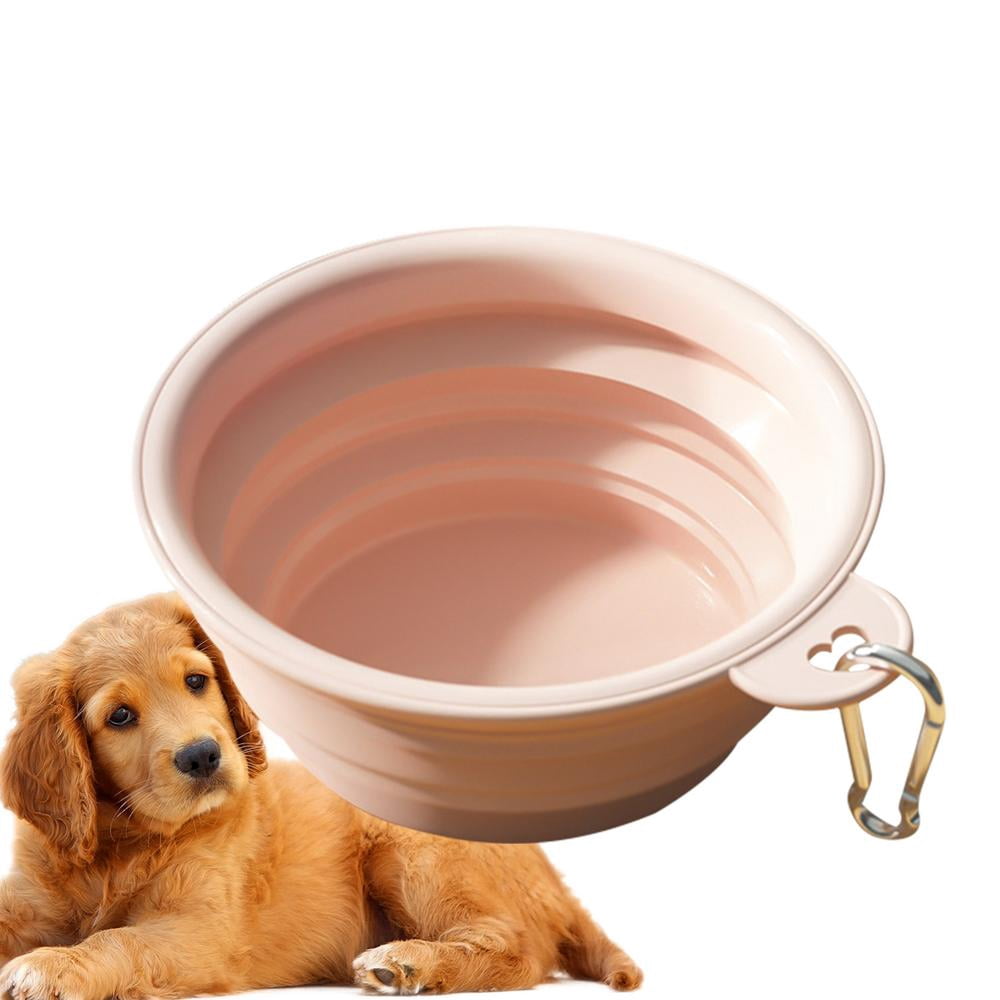 Lona Foldable Dog Bowl Water Feeding Foldable Expandable Cup Dish