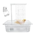 thumbnail image 2 of Parrot Bath Parakeet Bath Fountain Bird Cage Accessories Automatic 2 of 13