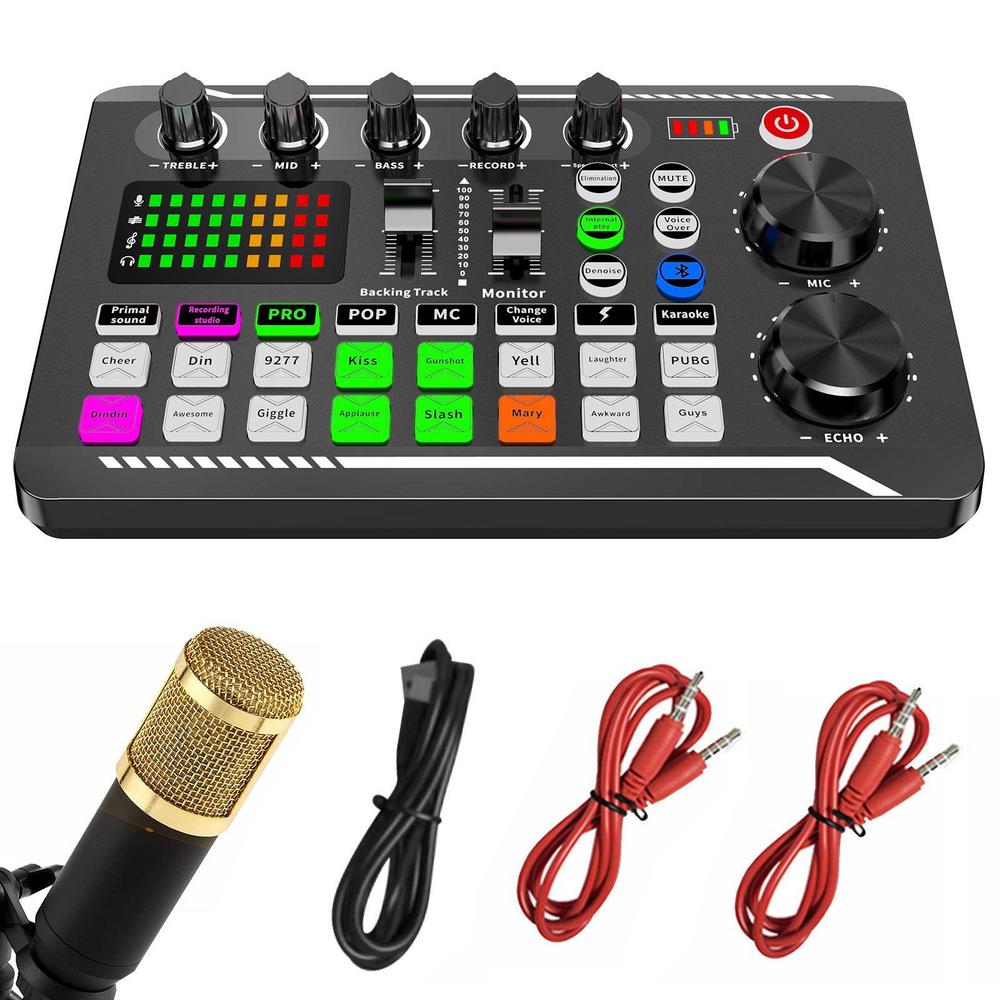 Lona Podcast Equipment Bundle Professional Sound Mixer Board English