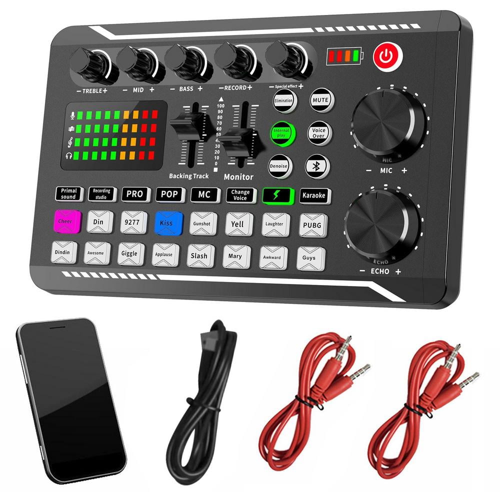 Lona Sound Card Kit for Live Streaming Professional Sound Mixer Board