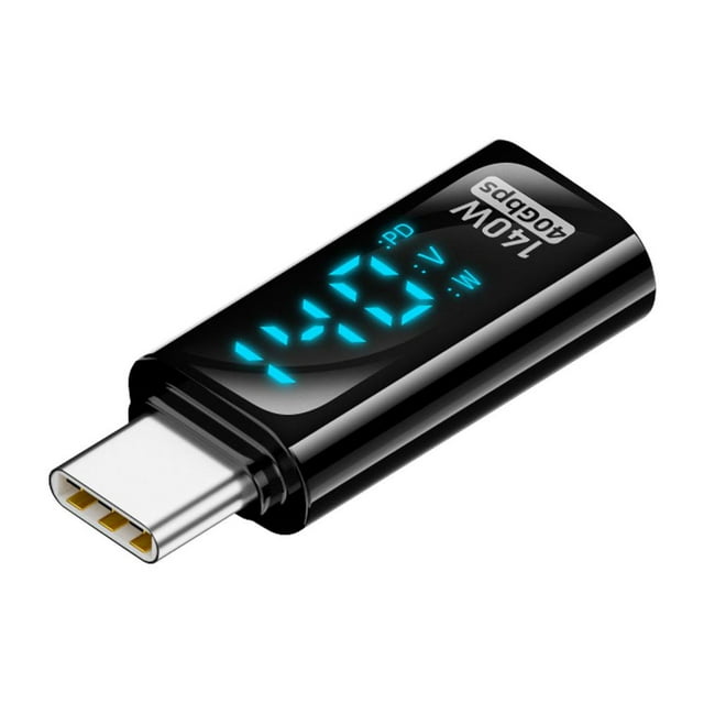 Lona USB C Male to Female Display Adapter LED Indicator Light PD 140W