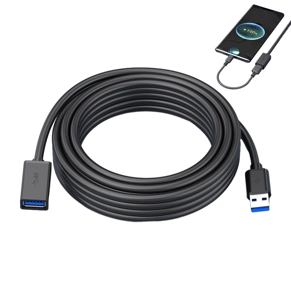 Lona USB Transfer Cord 5Gbps Data Extension Cord for USB 3.0 Stable