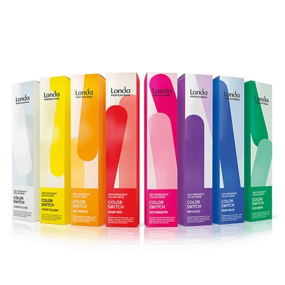 Londa Professional Color Switch Bang! Blue Semi-Permanent Color Creme 2.8 Ounce 80 Milliliters