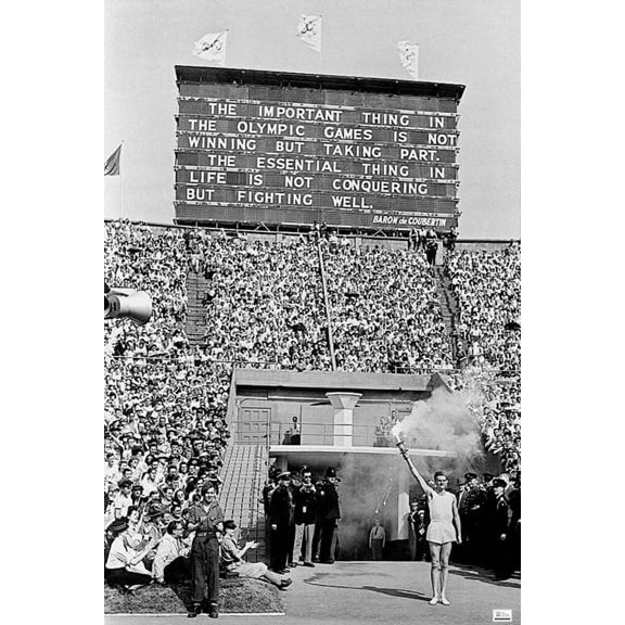 London 1948 Olympics Poster - 22 x 34 inches