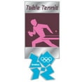 thumbnail image 1 of London 2012 Olympics Table Tennis Pictogram Pin, 1 of 2