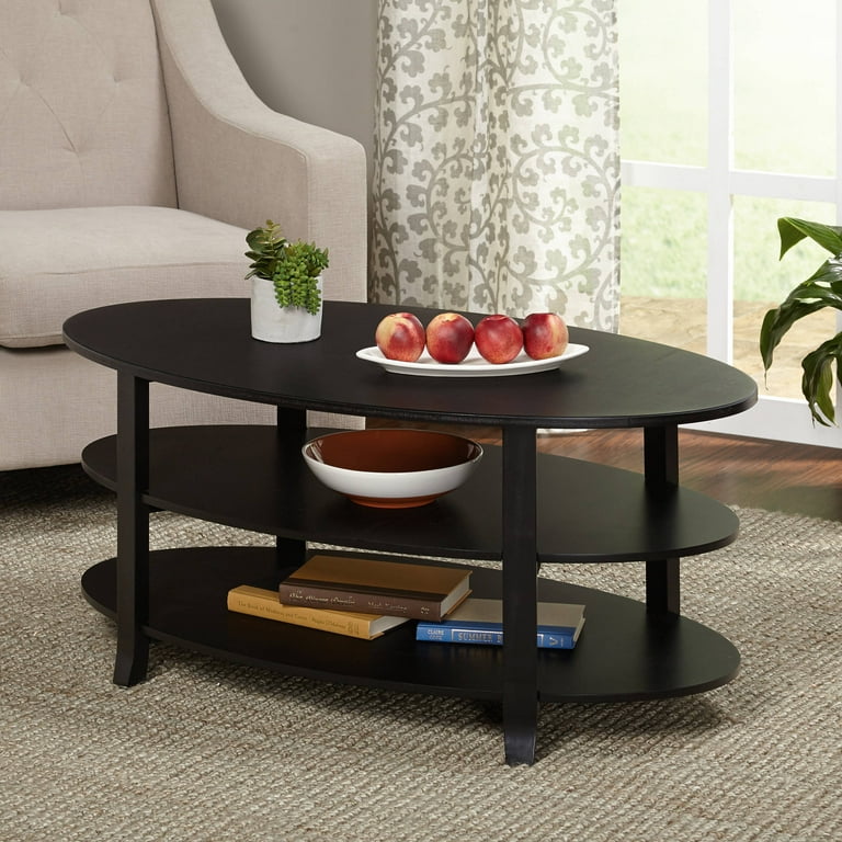London 3 Tier Coffee Table Multiple Finishes Walmart