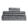thumbnail image 1 of London 6-Piece 100% Cotton Bath Towel Set in Granite, 1 of 4