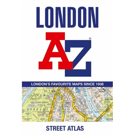 London A-Z Street Atlas, (Paperback)