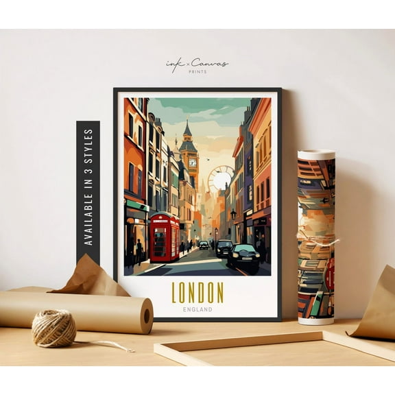 London Big Ben Clock Wall Decor