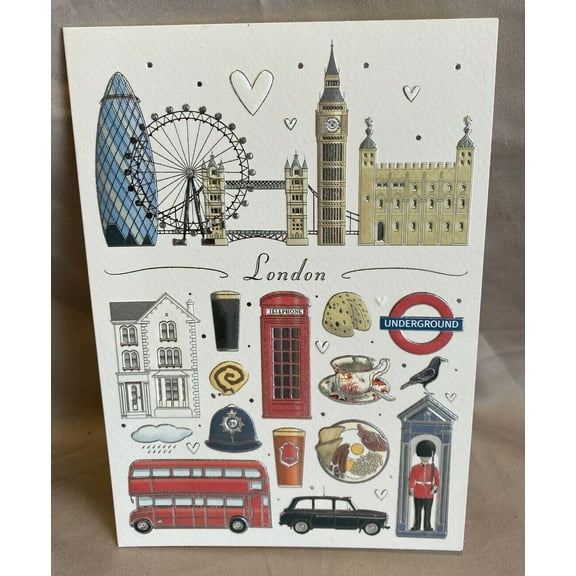 London Blank Greeting Card w/Envelope NEW