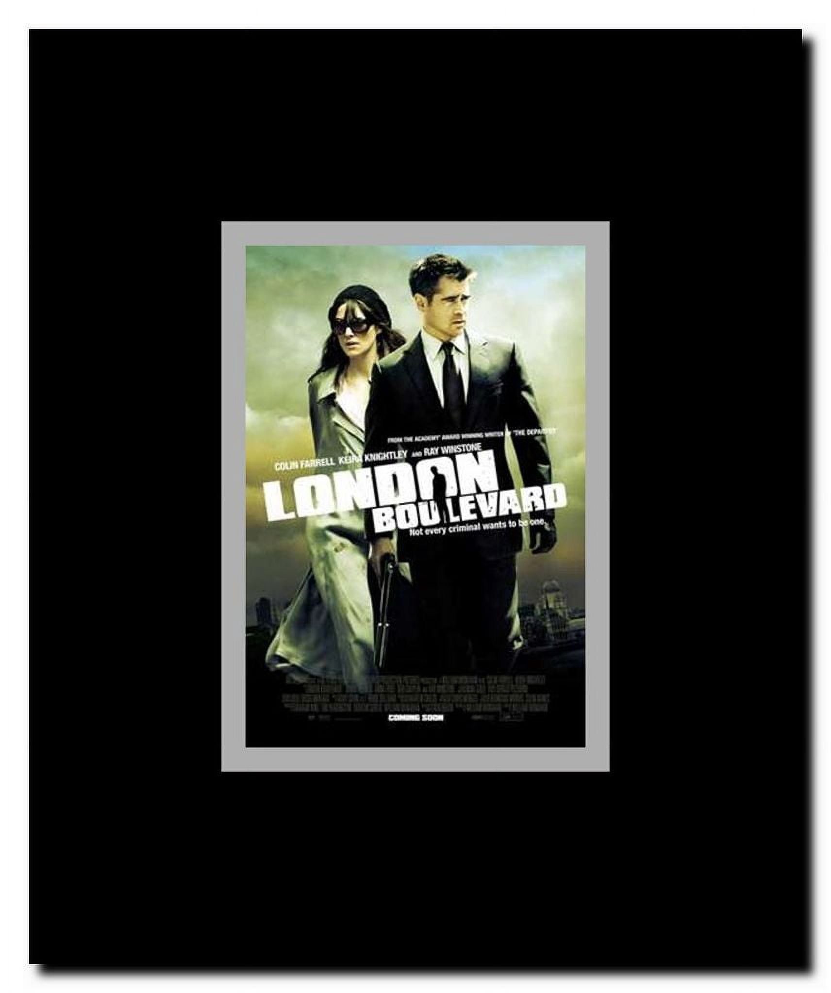 London Boulevard Framed Movie Poster