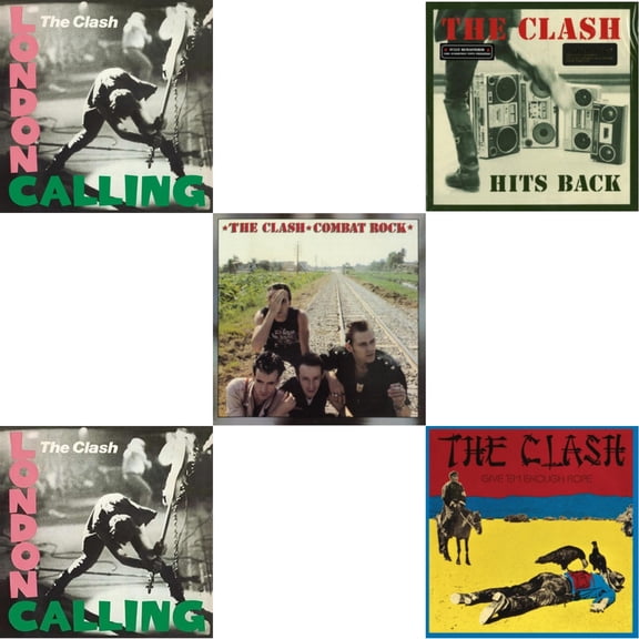 London Calling (2LP/180G/Remastered) & London Calling & Combat Rock (180G/Remastered) & Hits Back (180G) & Give 'Em Enough Rope (180G/Remastered)