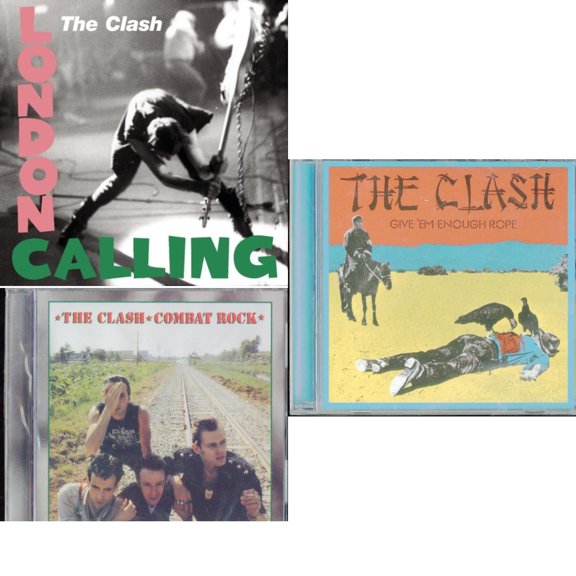 Give Em Enough Rope & London Calling & Combat Rock [CD Bundle]