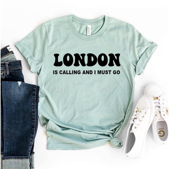 London Is Calling And I Must Go T-shirt, Travel Shirt, Family Trip Top, London, Traveller Shirts, England Trip Top, London Travel Shirt All Size S-5Xl