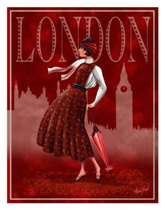 London Canvas Art - Tom Wood (22 x 28)