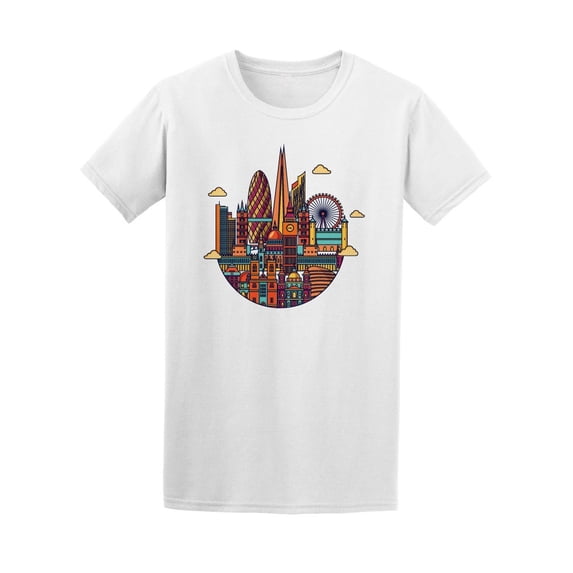 London City Skyline Tee Men's -Image by Shutterstock