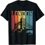 London City Tower Bridge England United Kingdom Vintage T-Shirt