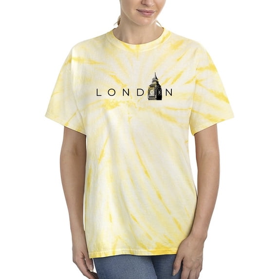 London Clock Tie-Dye Cyclone Women -Smartprints Designs, Female XX-Large
