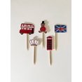 thumbnail image 1 of London Cupcake Toppers (10 ct.), 1 of 1