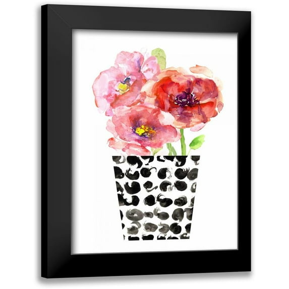 London, Dakota 15x18 Black Modern Framed Museum Art Print Titled - Black and White and Nice