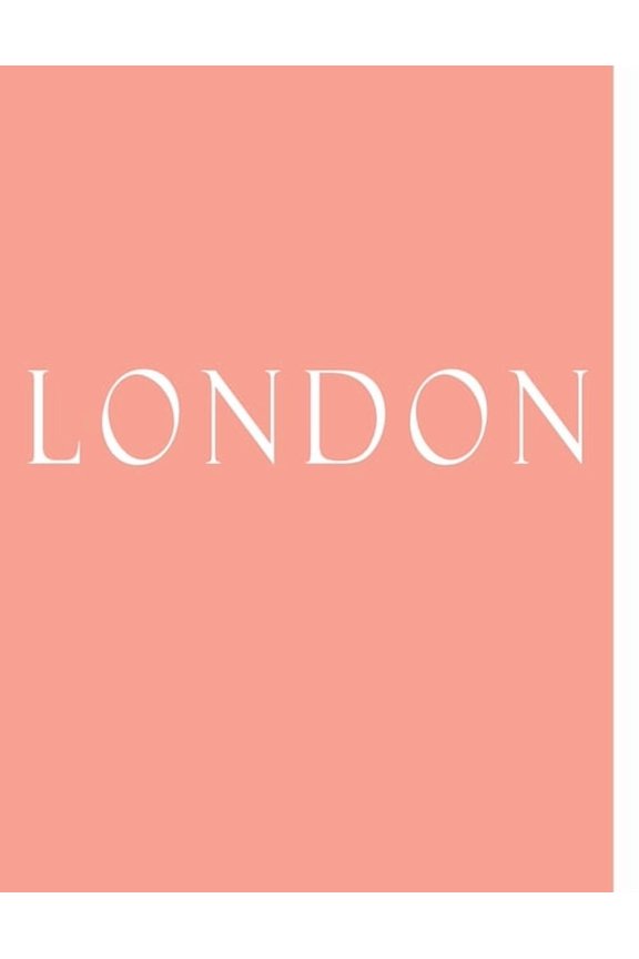 London: Decorative Book to Stack Together on Coffee Tables, Bookshelves and Interior Design Add Bookish Charm Decor to Y, (Paperback)