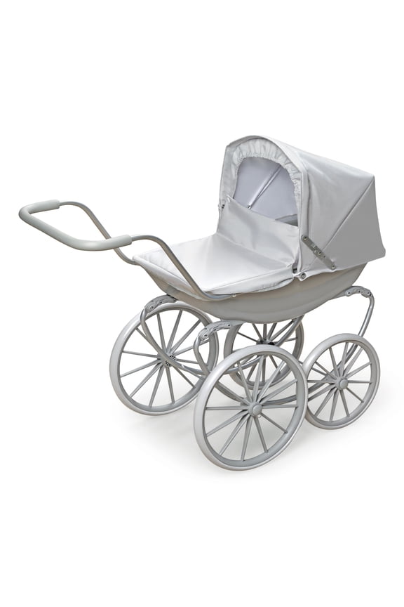London Doll Pram - Executive Gray