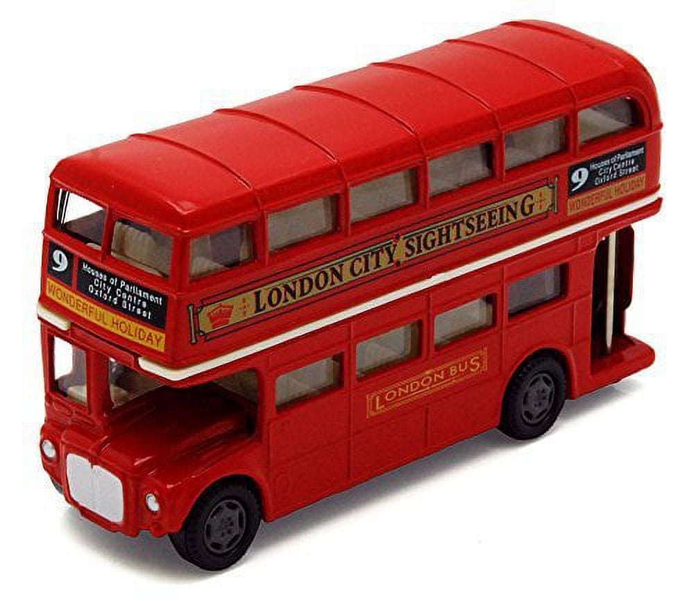 London Double Decker Bus , Red - Motormax 76002 - 4.75&quot