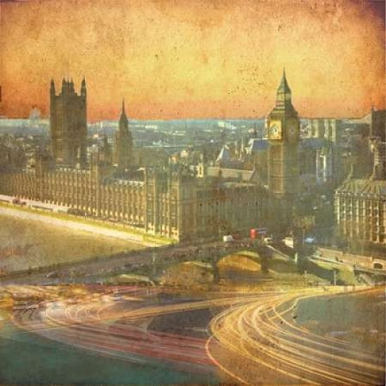 London Echelle Canvas Art - Andrew Sullivan (24 x 24)
