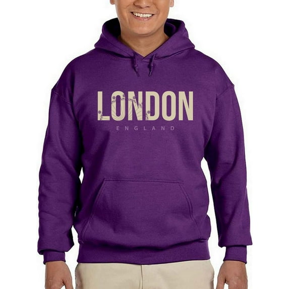London England Baby Yellow Hoodie Men -Image by Shutterstock, Male Medium