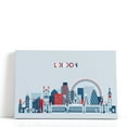 thumbnail image 1 of London, England, City Skyline - Wrapped Canvas Print Wall Art | 36" W x 24" H, 1 of 4